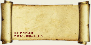 Mina Andrić vizit kartica